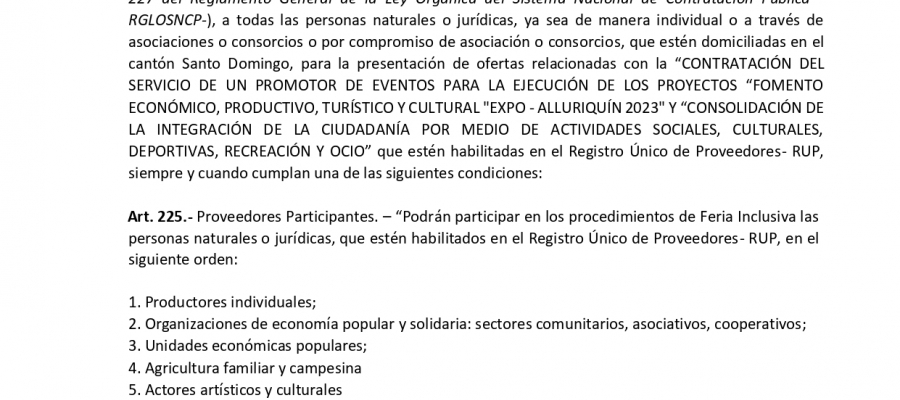 CONVOCATORIA FERIA ALIMENTACION. CONVOCATORIA FERIA ALIMENTACION.